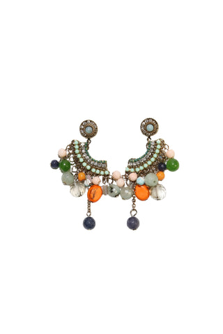 Carnival Drop Earrings Multicolour