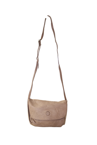 Cove Crossbody Leather Bag Sand
