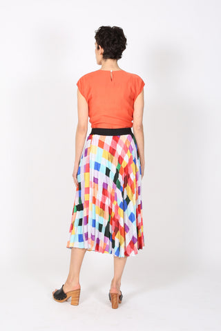 Tessera Pleated Skirt Medina