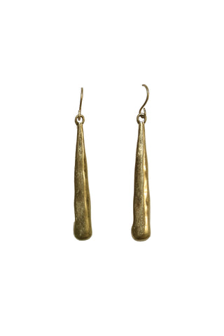 Molten Drop Earrings Gold
