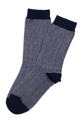 Status Cotton Socks Navy