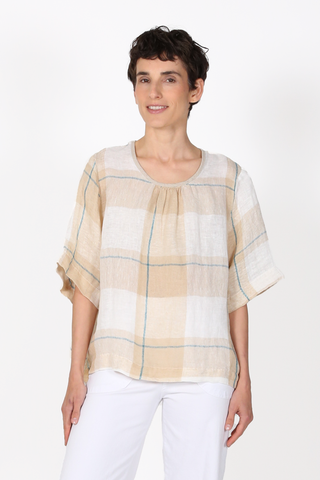 Echo Top Sand in Linen