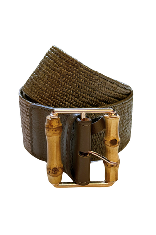 Paloma Belt in Bamboo Taupe