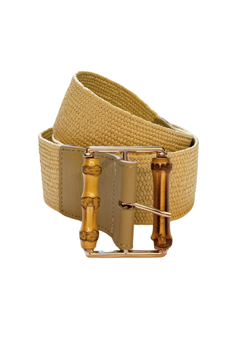 Paloma Belt in Bamboo Oat