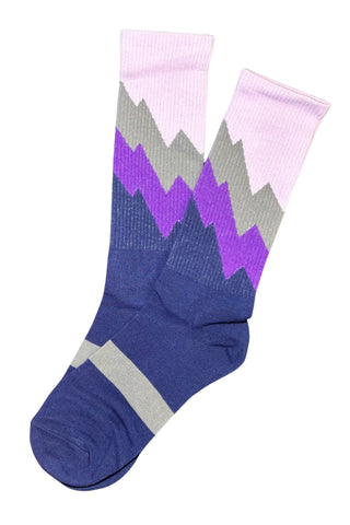 Ziggy Cotton Socks Purple