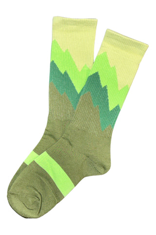 Ziggy Cotton Socks Lime