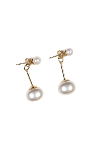 Lena Pearl Drop Earrings