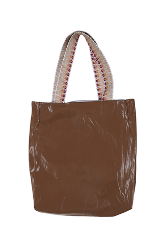 Milano Large Tote Brown