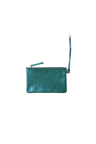 Atlas Leather Tote and Purse Emerald