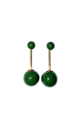 Double Sphere Drops Olive