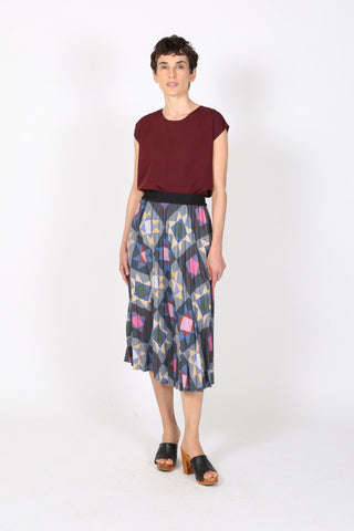 Buchra Pleated Skirt