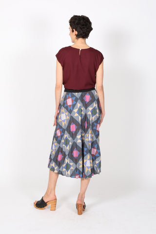 Buchra Pleated Skirt