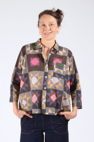 Buchra Shirt in Cotton Voile