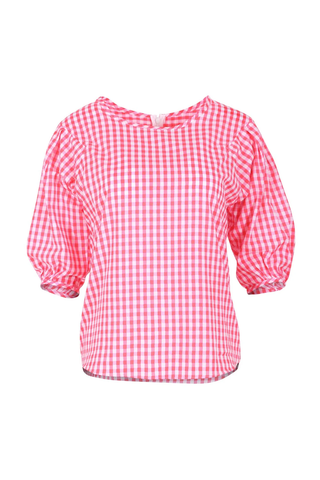 Sunshine Blouse Pink in Cotton
