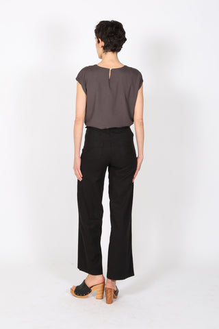 Peggy Long Jeans Black in Denim