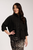 Billie Fiesta Jacket Black in Linen