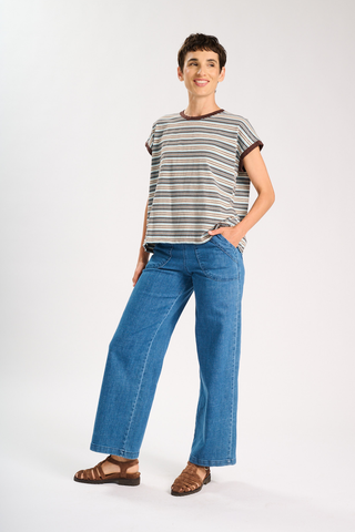 Peggy Long Jeans Original Wash in Denim