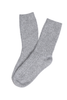 Vera Cashmere & Wool Socks Grey