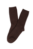 Vera Cashmere & Wool Socks Brown