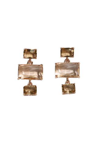 Montaigne Earrings in Rose