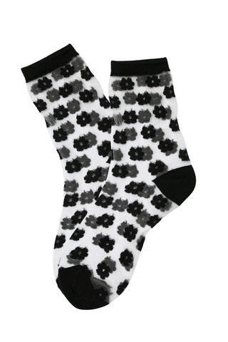 Posie Socks Black