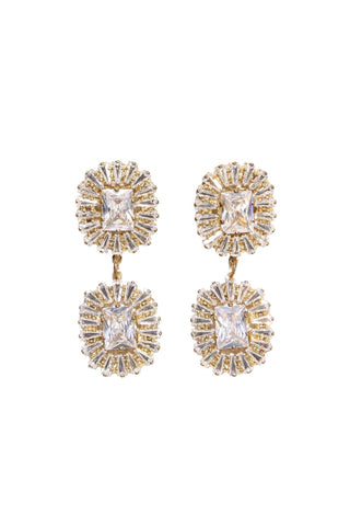 Valentina Crystal Drop Earrings