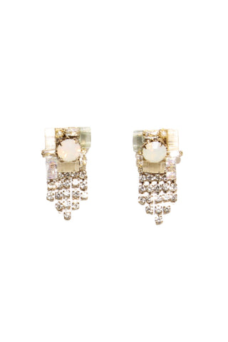 Studio 84 Earrings Crystal Clear