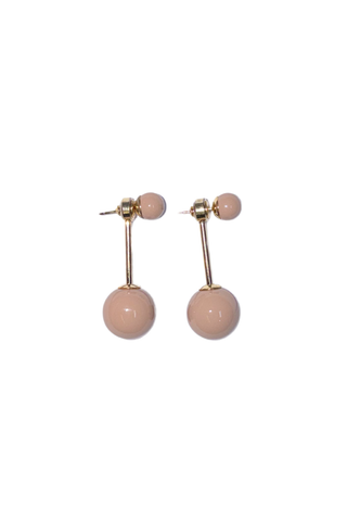 Double Sphere Drops Peach