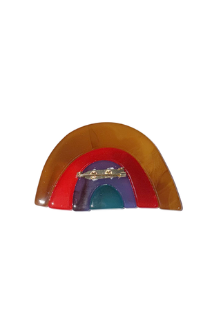 Rainbow Arch Brooch Ember