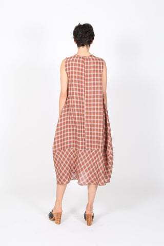 Bruges Dress Orange in Linen
