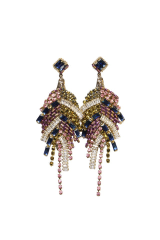 Prism Bloom Earrings Midnight Dahlia
