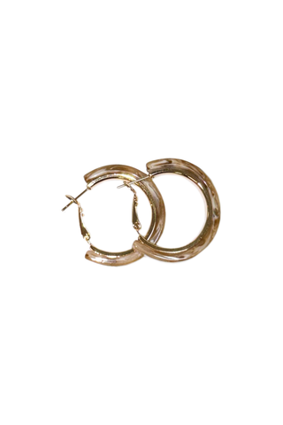 Tortoiseshell Hoops Honey