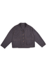 Billie Fiesta Jacket Charcoal in Linen
