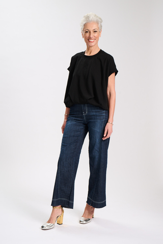 Alice Wide Leg Jeans Indigo Wash