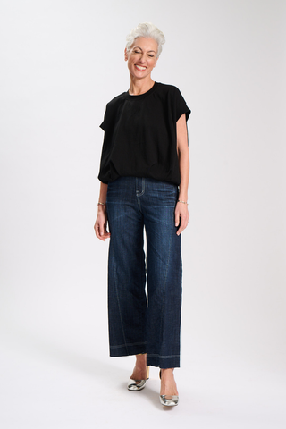 Alice Wide Leg Jeans Indigo Wash