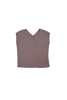 Amelie Two-Way Tee Mushroom in Linen/Rayon