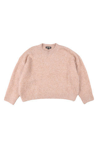 Aspen Knit Sweater Beige in Alpaca