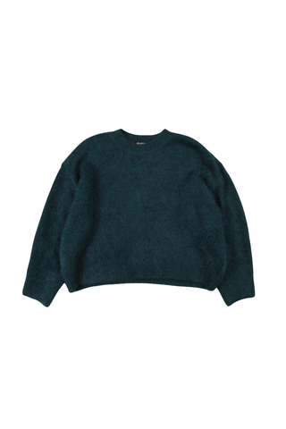 Aspen Knit Sweater Forest in Alpaca