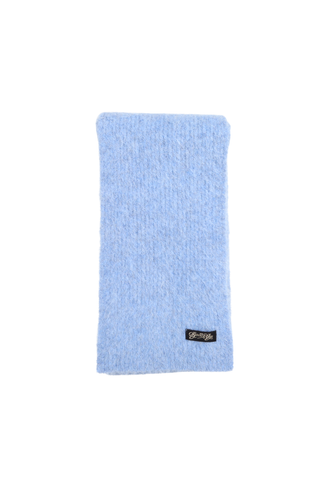 Aspen Scarf Baby Blue in Alpaca