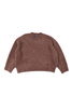 Aspen Knit Sweater Chocolate in Alpaca