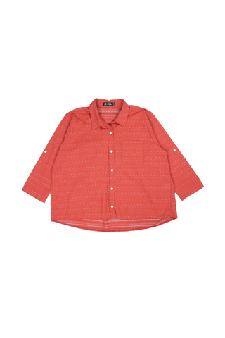 Astrid Shirt Tamarillo in Woven Cotton