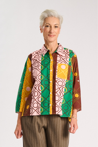 Atlas Shirt Ember in Cotton
