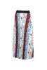 Atlas Pleated Skirt Stone