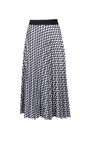 Aura Pleated Skirt Storm