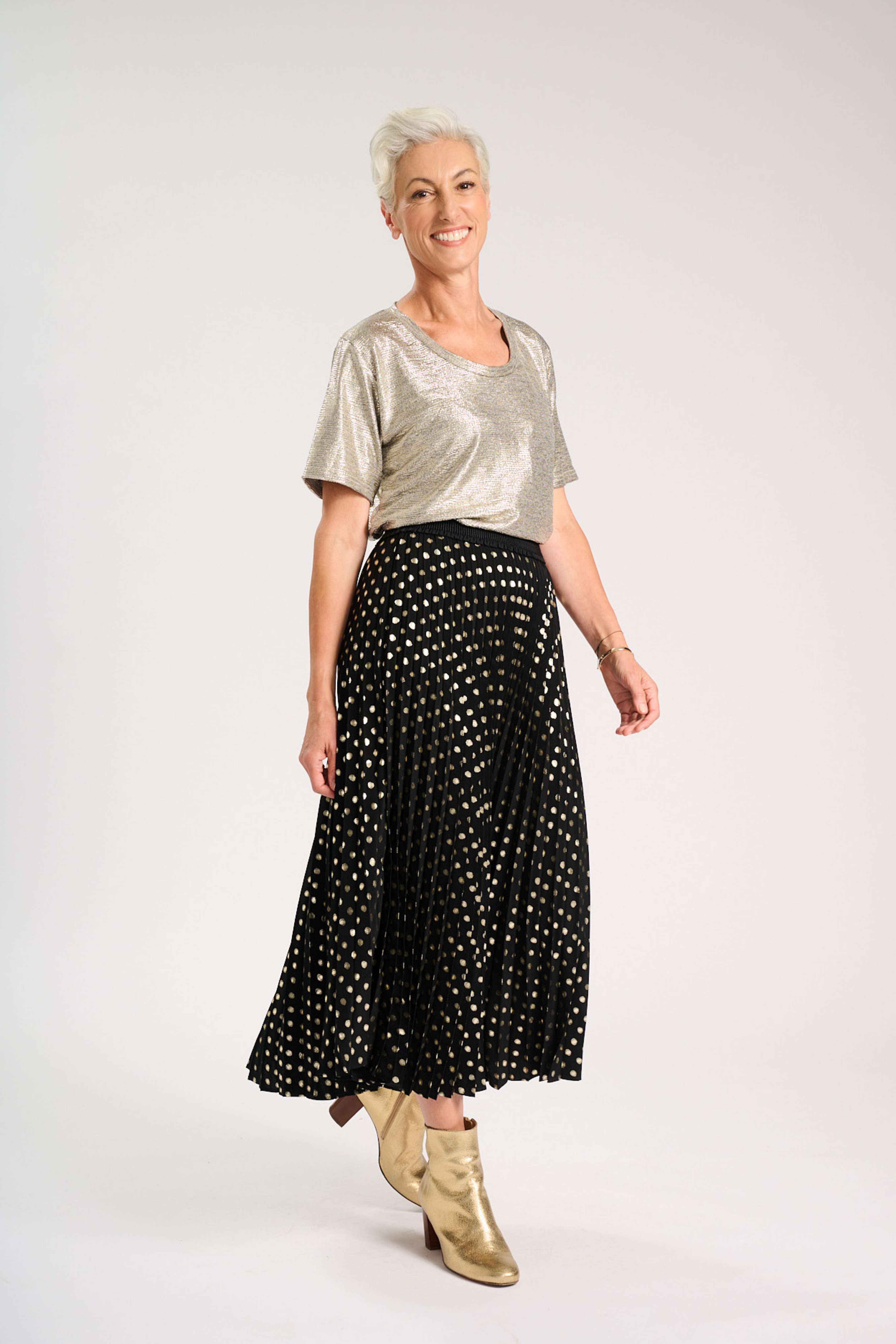 Aurelia Pleated Skirt