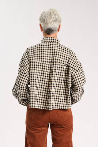Axis Gingham Shirt in Cotton