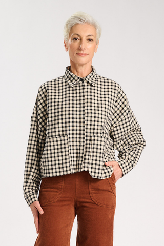 Axis Gingham Shirt in Cotton
