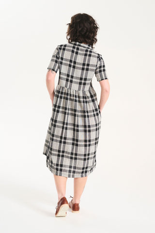 Bask Dress Black in Cotton