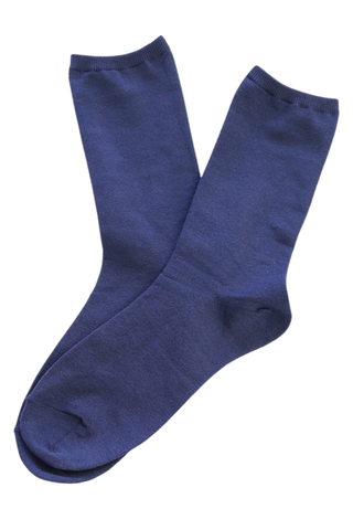 Betty Cotton Socks Navy