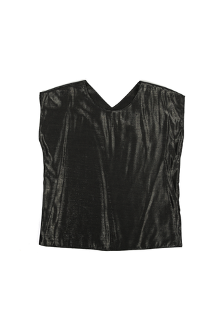 Bijou Two Way Tee Black/Gold